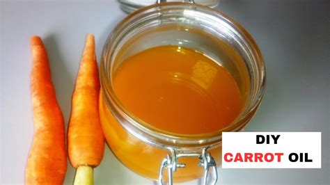 Diy Carrot Cream For Glowing Skin Homemade Carrot Cream How To Make Carrot Oil Youtube