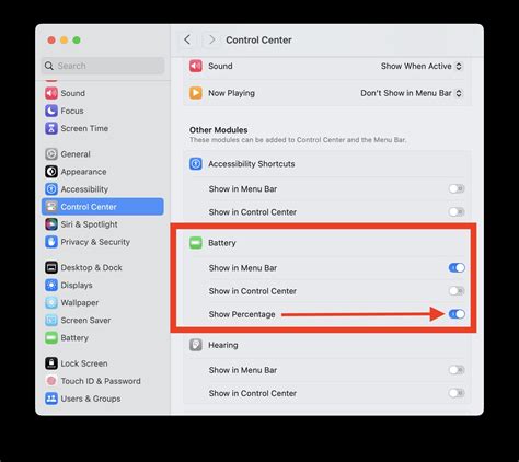 How To Show Battery Percentage In Mac Menu Bar MacOS Sonoma Ventura