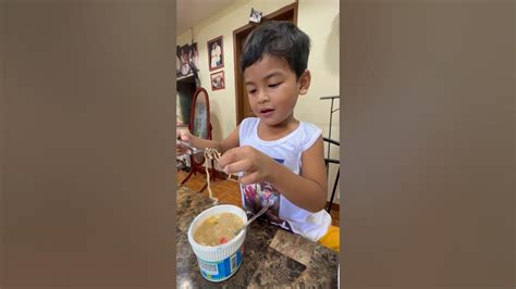 Fourth Eating Cup Noodles Youtube