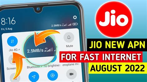 Jio High Speed Internet Settings For Fast Net Jio 4g New Apn Jio