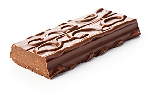 Premium AI Image | a chocolate bar with a swirl pattern on it