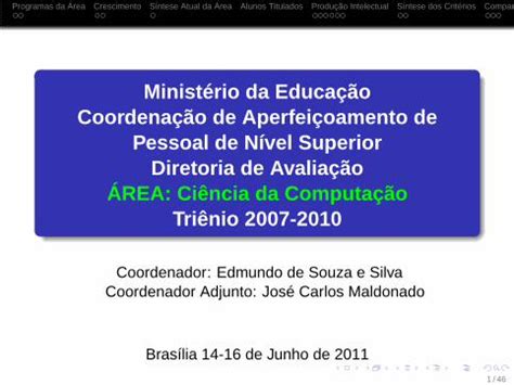 PDF Ministério da Educação Coordenação de Aperfeiçoamento de capes