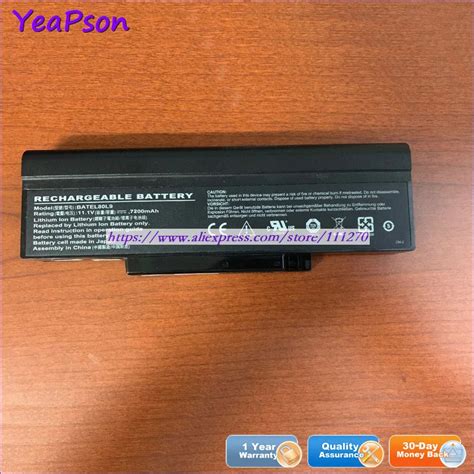 Yeapson 11 1V 7200mAh Genuine Bateria Do Port Til Para Compal BATEL80L9