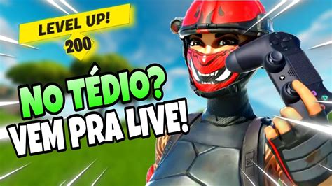 Live Fortnite Jogando Amigos Youtube