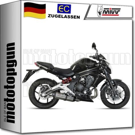 MIVV AUSPUFF KOMPLETTE HOM SUONO CC KAWASAKI ER 6F 2012 12 2013 13 EBay