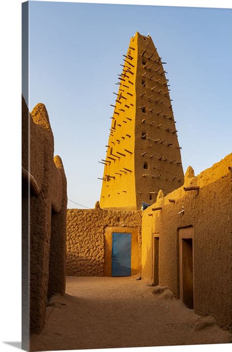 Grand Mosque Of Agadez, Agadez, Niger Wall Art, Canvas Prints, Framed ...