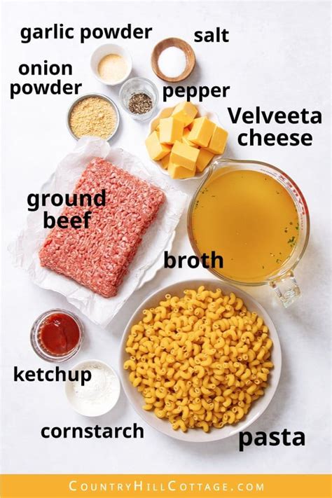 Velveeta Hamburger Helper Recipe Hamburger Helper Recipes Homemade