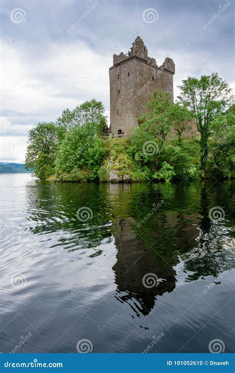 Urquhart Castle on Loch Ness Stock Photo - Image of landscape, nessie ...