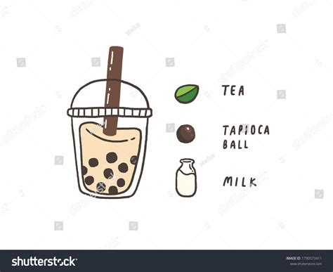 17,636 Milk Tea Drawing Images, Stock Photos, 3D objects, & Vectors ...