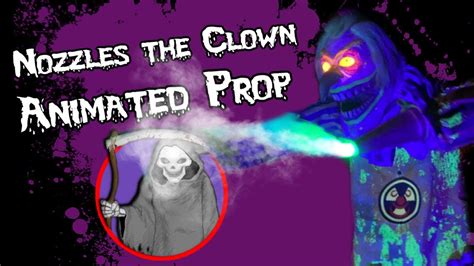 Nozzles The Clown Animatronic With Fog Spirit Halloween Youtube