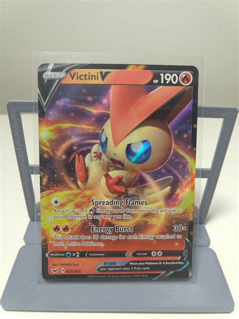 Victini Sword Shield 025202 Value 099 5499 Mavin