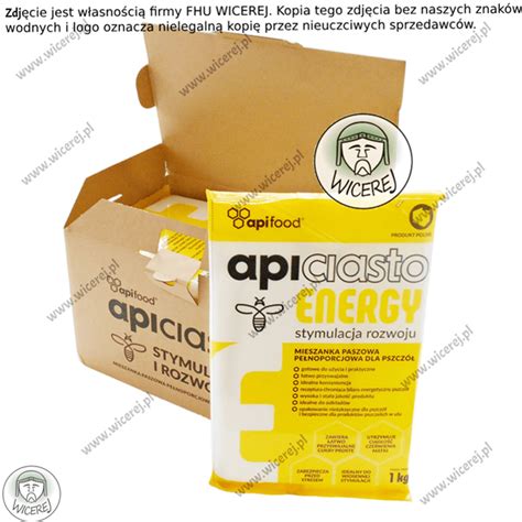 Ciasto Dla Pszcz Apifood Energy Apiciasto Pszczele Fondant Kg