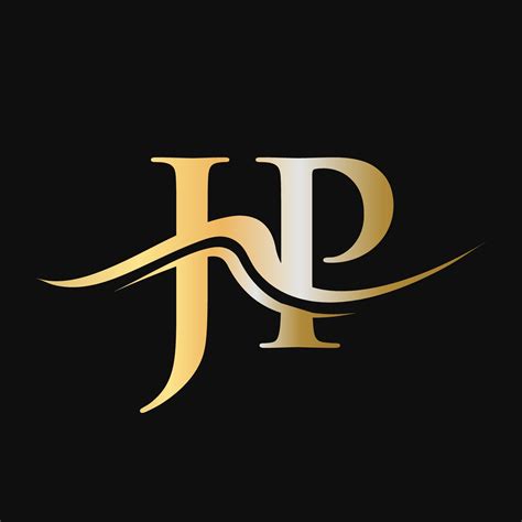 Letter Jp Logo Design Monogram Business And Company Logotype 18833427