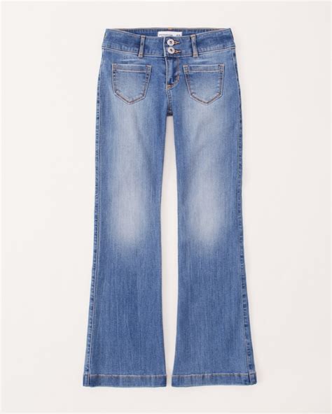 Girls Bootcut Jeans Abercrombie Kids