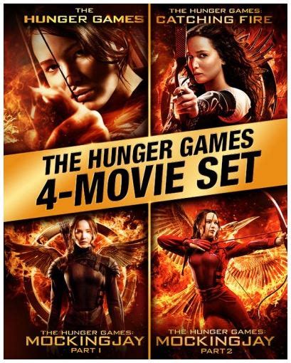 The Hunger Games 4 Film Complete Blu Ray Collection Usa Hi Def