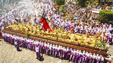 Calendario De Procesiones En Antigua Guatemala Para Semana Santa