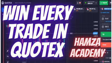 How To Win Every Trade In Quotex Quotex Live Trading Strategy Youtube