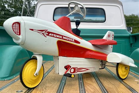 No Reserve 1950s Murray Atomic Missile Pedal Car For Sale On Bat Auctions Sold For 4 300 On