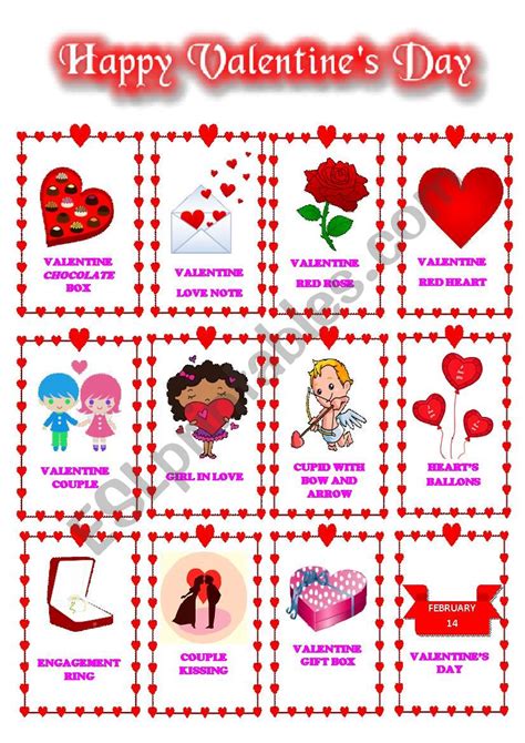 Valentine Esl Worksheet By Smile82