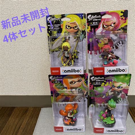 アミーボ 4個セット トリプルセット スプラトゥーン3 Amiibo スイッチアミーボ 4個セット スイッチ Amiibo トリプルセット