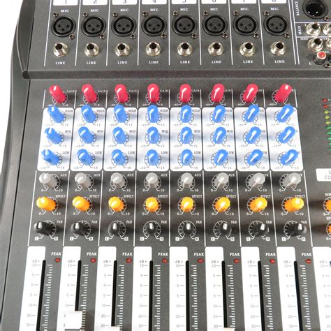 Ammoon CT80S USB 8 Channel Professional Console Mixer