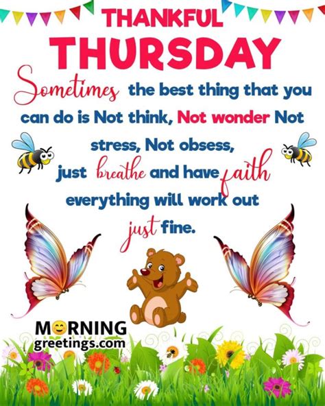 Good Morning Thankful Thursday