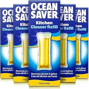 Oceansaver Eco Kitchen Surface Degreaser Spray X Ml Refills