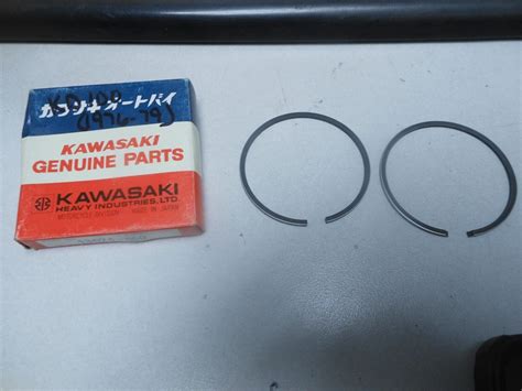 NOS Genuine Kawasaki Piston Ring Set G3ss G3tr G4tr KD KE KH 100 13024