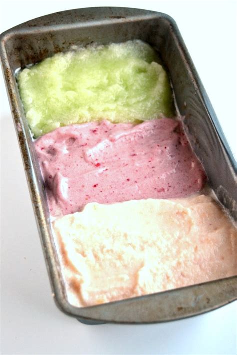 Homemade Healthy Rainbow Sherbet | The Nutritionist Reviews