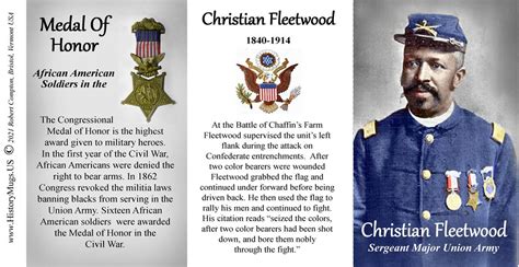 Fleetwood, Christian - Medal of Honor - HistoryMugs.us