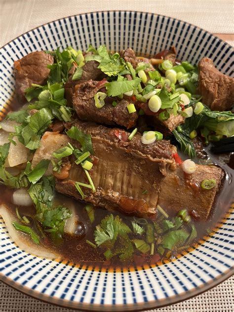 Chinese Braised Beef Noodle Soup Rslowcooking