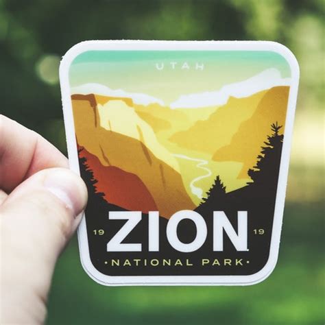 Sequoia National Park Vinyl Sticker Etsy