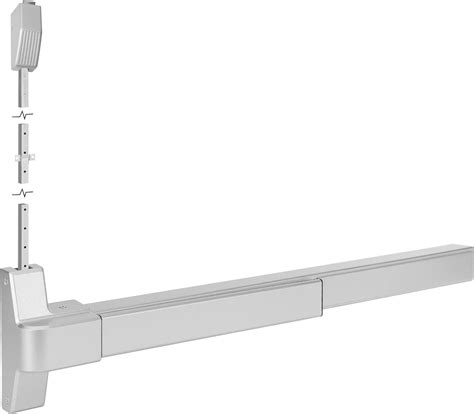 IRONWALLS Surface Vertical Rod Exit Device 27 5 Commercial Emergency