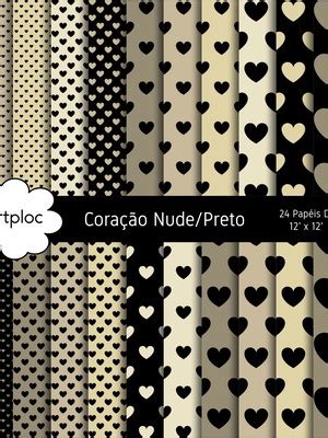 Papel Digital Casamento Nude Compre Produtos Personalizados No Elo