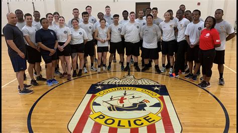 Columbus Police Cadets And Columbus Fire Cadetsup In Here Pt At The