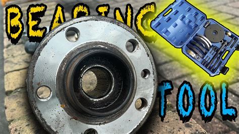 Wheel Bearing Removal Trick How To Remove Wheel Bearing Gen Youtube