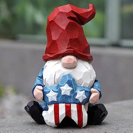 Amazon Saikogitl Garden Gnomes Statue Outdoor Decor Inch Solar