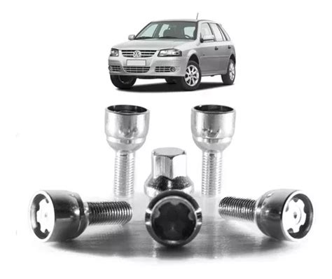 Tuercas Bulones De Seguridad Antirrobo P Volkswagen Gol