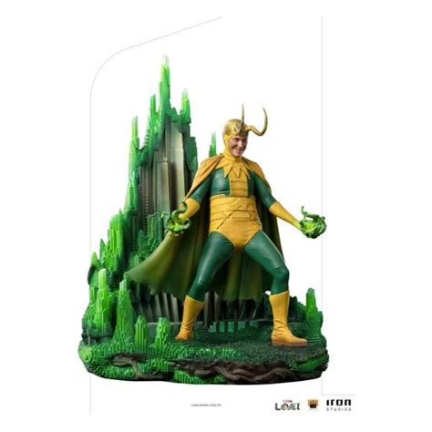 Loki Estatua Clásica De Loki Variant Deluxe Art Scale 110 25cm