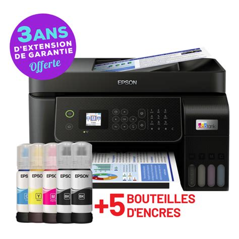 Imprimante EcoTank L5290 4 En 1 Couleur A4 Chargeur Automatique Wi