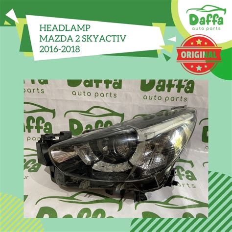 Jual Headlamp Headlight Lampu Depan Mobil Mazda 2 GT Skyactiv 2015 2016