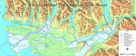 Map Of Canada Fraser River Fraser Basin Council Flood and the Fraser ...