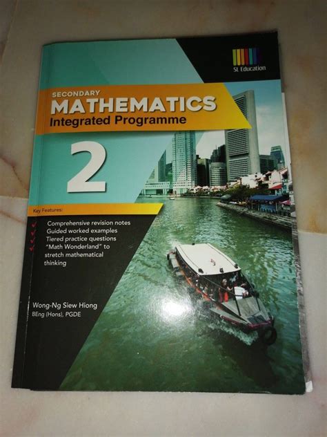 Think Mathematics Textbook Secondary 1B 2A 2B Secondary Mathematics