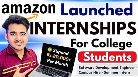 Amazon Free Internship Amazon Hiring Interns Online Internship