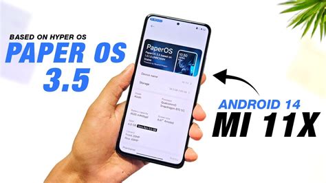 Paper Os Port For Mi X Poco F Android Customizations
