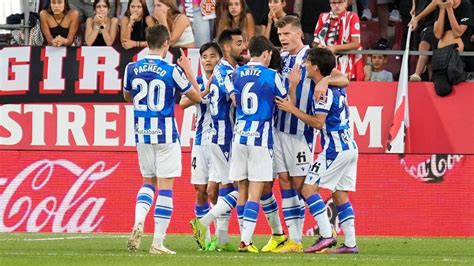 Resumen Goles Y Highlights Del Girona 3 5 Real Sociedad De La Jornada