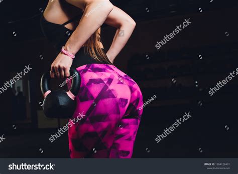 Sexy Beautiful Ass Thong Fitness Girl Stock Photo 1284128491 Shutterstock