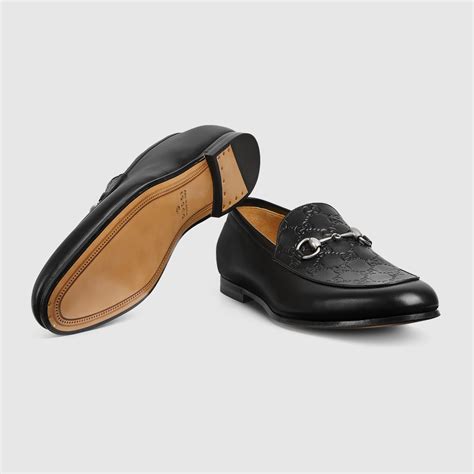 Mocasín con Horsebit para hombre inpiel negra GUCCI MX