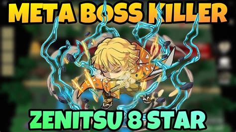 META BOSS KILLER BUT AT WHAT COST 8 STAR ZENITSU SHOWCASE