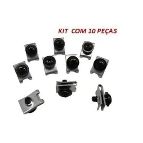 Parafuso Presilha Rabeta 5mm Titan 150 KIT 10 PEÇAS 4208 e